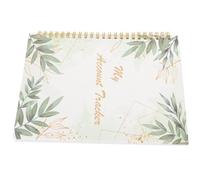 OATIPHO Libro de Contabilidad Personal para Cheques Cuaderno de Registro Financiero Portátil de 1 Unidad Organizador de Gastos y Rastreador de Presupuesto para Gestión Bancaria