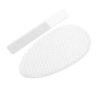 OATIPHO Lima de Nanovidrio para Pies 2 Piezas Herramienta Profesional Exfoliante de Doble Cara para Eliminar Callos y Piel Seca Tamaño 9 CM Diseño Antihumedad para Cuidado Higiénico y