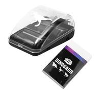 OATIPHO Limpiador de Escritorio Rodillo de Goma Flexible para Recoger Virutas de Borrador, Portátil y Compacto, Adecuado para Oficina y Uso Escolar, Set 1 Unidad Negra