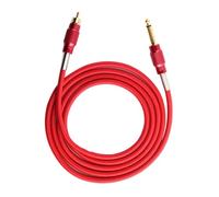 OATIPHO Línea De Conexión Trenzada Para Alimentación De Máquinas De Tatuaje Cordón De Clip Para Tatuaje Cordón Color Rojo