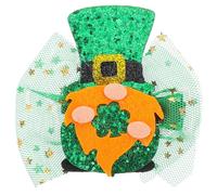 OATIPHO Llega Clip Pinza Pelo Irlandesa Para Niñas Tocado De Malla Verde Para Fiesta Irlandesa Decoración Creativa Para Día De San Patricio Accesorio Delicado Para Niña