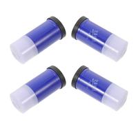 OATIPHO Lupa de Joyero Portátil de Bolsillo 4 Piezas, Lupa Óptica para Joyería Lente Antiabrasión, Aumento Profesional para Inspección de Gemas y Cristales, Herramienta Compacta