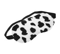 OATIPHO Máscara para Dormir de Peluche para Ojos para Mujer Abertura, Transpirable y Cómoda, Tamaño Único, Antifaz Térmico Suave para Viaje, Descanso y Relax Nocturno