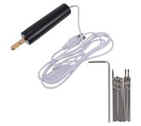 OATIPHO Mini Taladro Eléctrico Inalámbrico USB para Bricolaje Kit 14 Brocas 09Mm y 11Mm y Llave Herramienta Rotativa Portátil para Grabado Carpintería y Manualidades