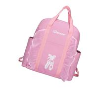 OATIPHO Mochila de Baile para Niña Mochila de Ballet Bolso de Mano para Niña Diseño de Bailarina de Dibujos Animados para Escuela y Práctica de Baile