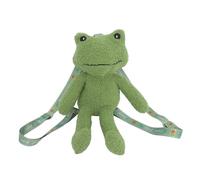 OATIPHO Mochila de Peluche Forma de Rana Grande Doble Tirante Ajustable Color Verde Bolso de Hombro para Mujer Adecuado para Uso Diario Viajes y Fiestas Mochila Infantil Varios estilos
