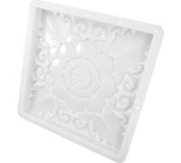OATIPHO Molde para Hormigón Estilo Chino Tanglianzhuan 40x40x3 Cm Molde Reutilizable para Pavimentación de Jardín para Pasarelas y Decoración de Exteriores