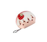 OATIPHO Monedero Mini De Fresa Práctico y Duradero Ideal para Todos Los Momentos