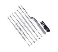 OATIPHO Palillos Oídos Recogedor De Cerumen Limpiador De Cerumen Herramientas Para Eliminar Cuchara De Acero Inoxidable Para Oídos Kit De Limpieza De Casa
