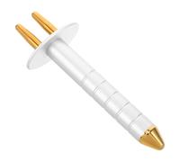 OATIPHO Palo de masaje magnético herramientas gua sha para la cara masajeador de puntos de activación Silver