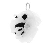 OATIPHO Panda Rojo Bañándose Una Flor Esponja De Baño Esponjas Corporales Ducha Vegetal Para De Baño Para Suave