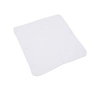 OATIPHO Pañuelos Pequeños De Algodón 100% Puro, 10 Unidades, Doble Capa 28x28 Cm, Toallas De Gasa Desmaquillantes Para Bebés Borde Azul, Toallas De Alimentación y Lactancia Para Uso Diario