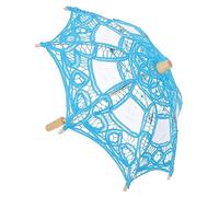 OATIPHO Paraguas Infantil Mango De Madera Diseño De Encaje Vintage Elegante para Niña para Fiesta De Boda Decoración De Fiesta Accesorio De Disfraz