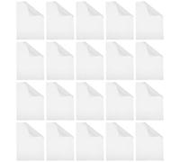 OATIPHO Película Adhesiva Termofusible Tpu Doble Cara 20 Piezas 20x30cm Cinta de Parche a Presión Adhesivo para Planchar Pegamento para Tela Manualidades Entretela Fusible Reutilizable