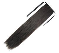 OATIPHO Peluca Larga y Recta Caballo Postizo De Extensiones Sintéticas Para Mujer Para Fiestas y Eventos