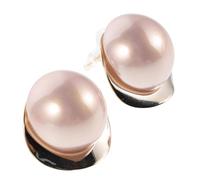 OATIPHO Pendientes de Perlas Falsas para Mujer Diseño Único de Disco Redondo con Perlas Joyería Bohemia de Moda para Uso Diario y Ocasiones Especiales