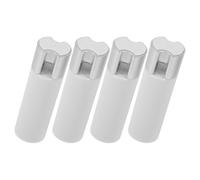 OATIPHO Perillas para Cordón de Persiana Enrollable Color Blanco 4 Piezas, Tirador de Cordón Antideslizante Peso, Accesorio para Persianas Verticales y Estores, Repuesto Funcional