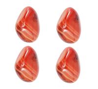 OATIPHO Piedras de Ágata Natural Irregulares 4 Piezas Medio Tamaño 3-4 Cm Color Aleatorio Pulidas para Decoración Hogar y Meditación Reiki Curativo Salud