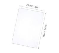 OATIPHO Placa de Gel para Manualidades A4 Reutilizable para Impresión por Transferencia Tablero de Gelatina Suave Seguro para Herramienta Creativa para Arte en Casa y Escuela