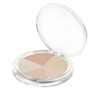 OATIPHO Polvos Compactos Iluminadores 5 Colores para Rostro Clavícula y Cuello Acabado Ultraligero Maquillaje Femenino Profesional Paleta 5 1 para Contorno y Brillo Natural