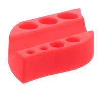 OATIPHO Rack De Máquinas De Tazas De Material Para Colorear Portavasos De Pigmento Soporte De Tapas De Tinta Organizador De Pigmentos Soporte De Tinta Rojo Gel De Sílice