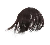 OATIPHO reemplazo de cabello peluca para mujeres adultas pinzas para el cabello de las mujeres humano acortar tu topper del pelo sintético postizo adelgazante fibra capilar fibra química