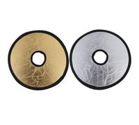 OATIPHO Reflector de Luz para Fotografía Plegable, Difusor de Flash Externo, Doble Cara, Ligero y Compacto, Adecuado para Retratos y Fotografía Macro, Control de Sombra y Color Preciso