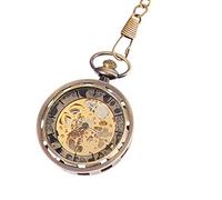 OATIPHO Reloj de Bolsillo Vintage Mecánico Mecanismo Manual de Rueda para Coleccionistas y Relojes de Bolsillo Hombre Color Aleatorio