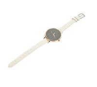 OATIPHO Reloj De Mujer Elegante Correa De PU Reloj Decorativo Analógico para Uso Diario y Ocasiones Especiales De Cumpleaños para Amigas y Familia
