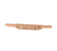 OATIPHO Rodillo de Masaje Manual de Madera Beige para Cuerpo Completo, Palo de Masaje para Tejido y Músculos, Adecuado para Deportistas y Aumentar la Actividad Física