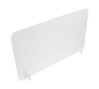 OATIPHO Separador de Mesa Portátil de PVC 50X30 CM Protección Antisalpicaduras y Bordes Redondeados para Oficinas Escuelas y Restaurantes Mampara Divisoria para Escritorio y Comedor