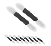 OATIPHO Set de 50 Pinceles de Esponja Doble Punta para Sombra de Ojos, Aplicadores de Maquillaje Profesional Diseño Doble y Cabezas Redondas para Bodas y Fiestas