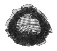 OATIPHO Sombreros De Redecilla Neto Para Forma Poli Red De Cabello Bollo Ballet Edad De Adolescencia Chicas Bolas De Cabello Redes Fabricante De Moño De Pelo Cabello Moño Negro Tela