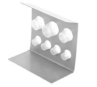 OATIPHO Soporte De Acero Inoxidable Para Tazas De Tinta De Pigmento De Tatuaje Tazas De Rejilla De Color Para Organizar Materiales De Tatuaje Salón De