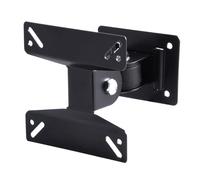 OATIPHO Soporte Giratorio de Pared para TV Soporte Fijo Multiángulo Rotación de 180° Compatible Pantallas Planas Color Negro Incluye Tornillos y Accesorios Adecuado Hogar y
