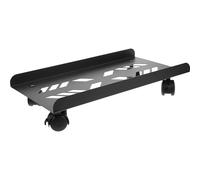 OATIPHO Soporte para Torre de Ordenador Ruedas Giratorias Base Móvil Antideslizante Elevador Estable para PC de Sobremesa Soporte Negro Portátil para Uso bajo Escritorio