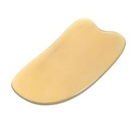 OATIPHO Tabla para Raspar Cuernos para Masaje Guasha Herramienta de Masaje Guasha Portátil para Uso Cara y Cuerpo Material Natural