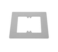 OATIPHO Tapas Decorativas para Interruptores de Pared 1 Módulo 86 Tipo Gris Espaciador de Enchufe de Policarbonato Resistente al Calor y Arañazos Cubierta de Luz para Uso Doméstico y