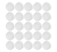 OATIPHO Tapones Interiores para Botellas de Cosméticos de Plástico Herméticos de 24 MM Orificio 100 Unidades Tapón para Loción Antidesbordamiento Adecuado para Viajes y Uso Diario