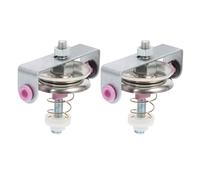 OATIPHO Tensor para Máquina de Tejer y Estirar 2 Piezas de Plástico y Hierro Color Blanco Lechoso Accesorio Compacto para Tensado Costura y Tejido