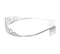 OATIPHO Tiara de Rhinestones para Niñas Accesorio de Metal Ligero para Cumpleaños y Elegante y Resistente para Fiestas