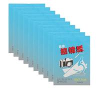 OATIPHO Toallitas Limpiadoras para Lentes Ópticas en Papel para Microscopio, Cámara y Gafas, 50 Unidades Envasadas Individualmente, Papel sin Pelusas para Limpieza en Laboratorio, Oficina