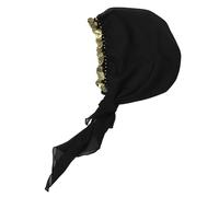 OATIPHO Tocado De Danza Del Vientre Con Monedas Para Mujeres Tocado Adornado Pañuelo Elegante Cabeza Para Trajes De Bailarina y Espectáculos De Danza