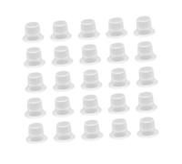 OATIPHO Vasos para Kit 200 Unidades Tamaño Pequeño Plástico Transparente Suministros para Pigmento Uso Profesional Pigmentos para Cejas y Labios