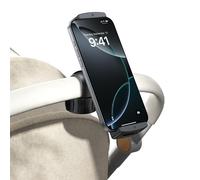 Oatsbasf Corredor Solterista Soporte de telfono celular Suxba de soporte para el polo para cochecito para bebs Soporte de telfono de rotacin de 3