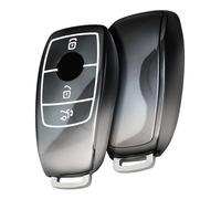 OATSBASF Funda para llave de coche adecuada para Mercedes Benz, funda protectora de TPU clase E clase S (JBS-negro)