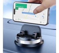 OATSBASF Soporte para telιfono celular para salpicadero Soporte para telιfono para automσvil Giratorio 360 con silicona antideslizante Compatible