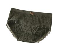 OATTIS 5 PCS de Mujer de Cintura Media con Borde de Encaje - algodón Burbuja Transpirable,Tejido Suave y elástico,badana antibacteriana,Ropa Interior cómoda para Damas,Color9,más De 68-85 Kg