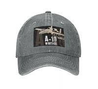 OAUMJIIL A-10 Warthog Thunderbolt Avión de la Fuerza Aérea Gorras de béisbol Sombreros de Mezclilla Casquette Ajustable Ropa de Calle Sombrero de Vaquero de béisbol
