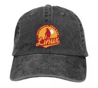 OAUMJIIL Berretto da Baseball Neutro Colore Puro Cappelli da papà Open Source Open Mind Cappello da Donna Visiera parasole Cappellini da Baseball Sistema operativo Linux Cappellino con visiera